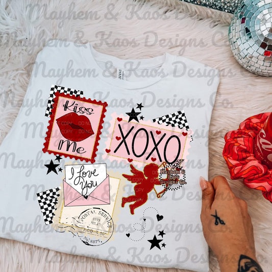 XOXO KISS ME LOVE