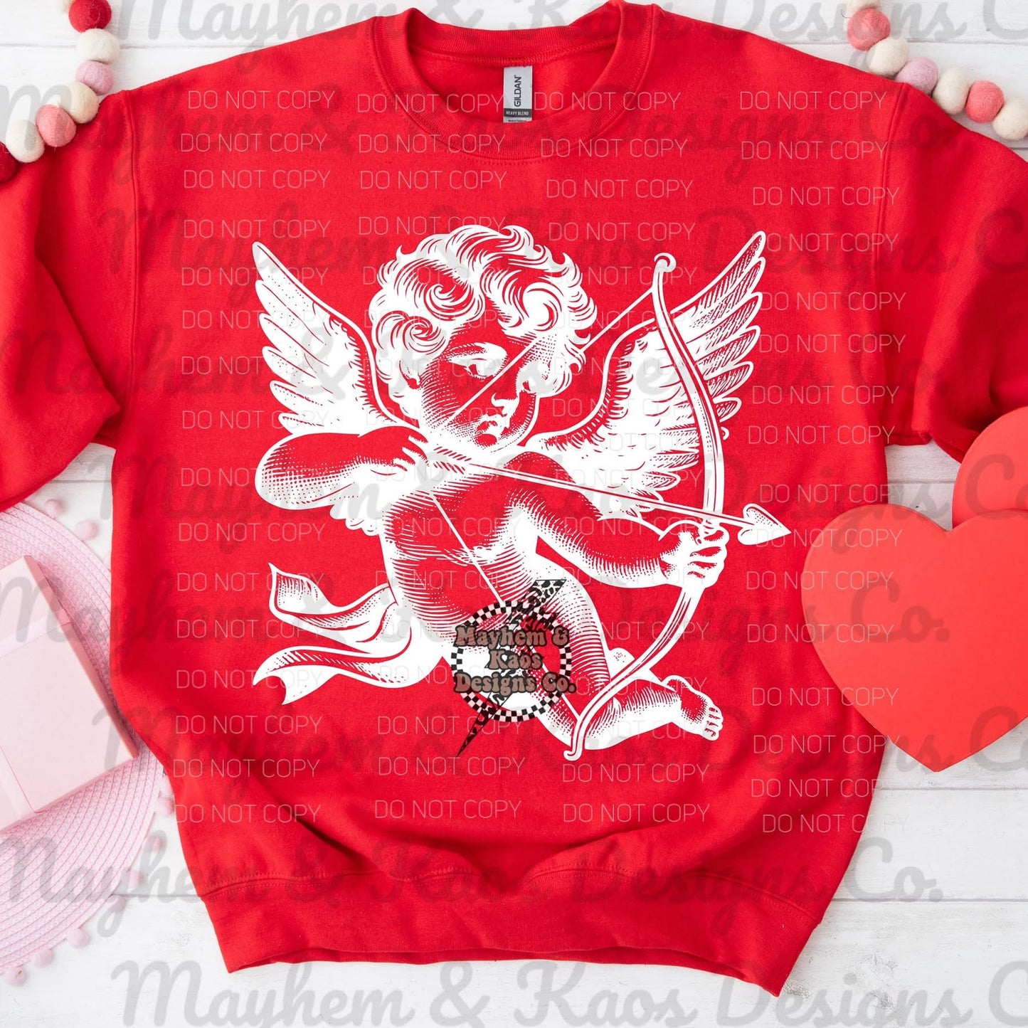 CUPID WHITE SILHOUETTE