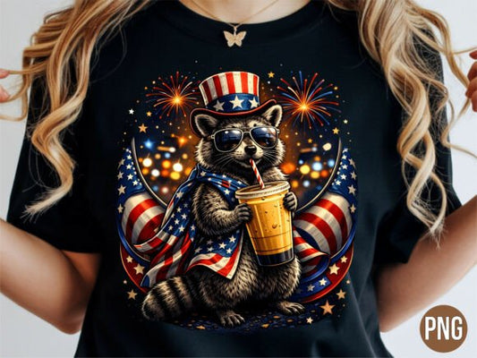 RACCOON PATRIOTIC