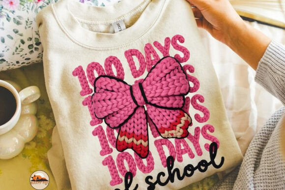 100 DAYS CROCHET YARN BOW