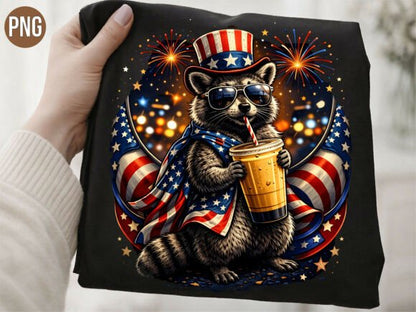 RACCOON PATRIOTIC