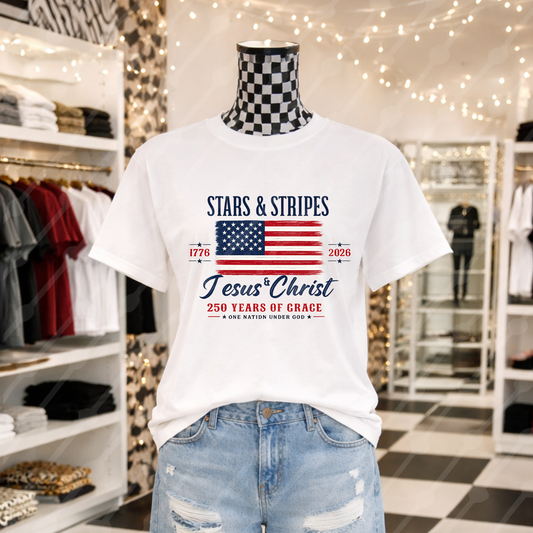 STARS & STRIPES & JESUS CHRIST