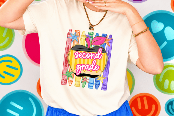 APPLE & CRAYONS - FIRST DAY OF SCHOOL - BACK TO SCHOOL