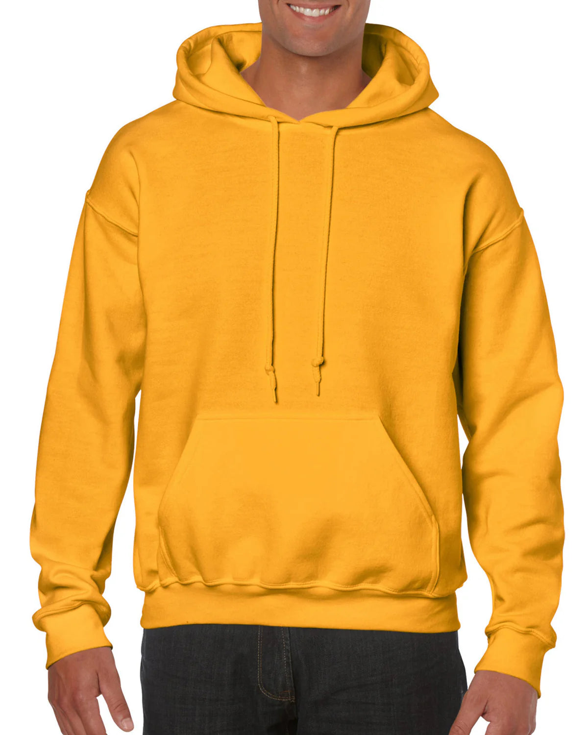 CLOWN FACE PENNY*WISE WE ALL FLOAT SWEATSHIRT OR HOODIE - GOLD GILDAN