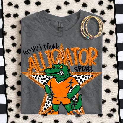 WE GOT THAT MASCOT SPIRIT A-D