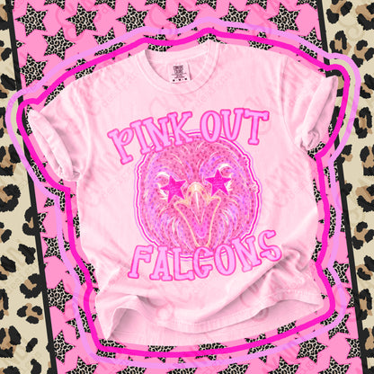 PINK OUT MASCOTS - D-L TEAM SPIRIT