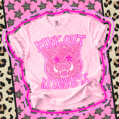 PINK OUT MASCOTS M-R