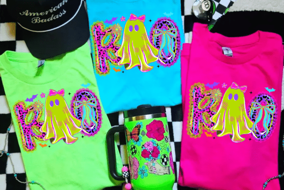 BOO NEON GHOSTS