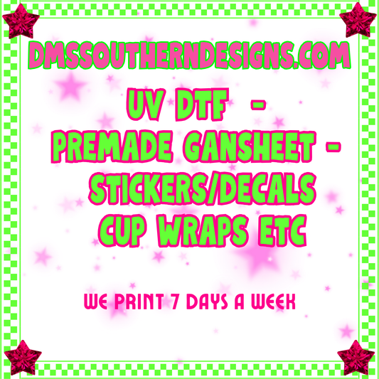 UV PREMADE DTF GANGSHEET - UPLOAD