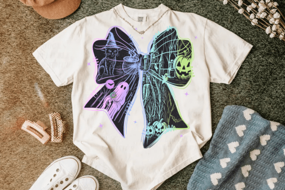 NEON SPOOKY COQUETTE BOW