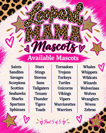 Leopard Mama Mascots Part 5 of 5