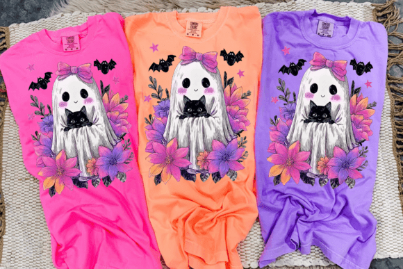 CUTESTY GHOST & CAT