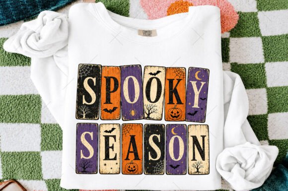 Vintage Halloween Spooky Season Sign