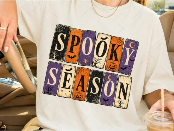 Vintage Halloween Spooky Season Sign