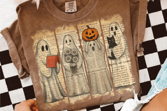 VINTAGE OLD PAPER GHOSTS