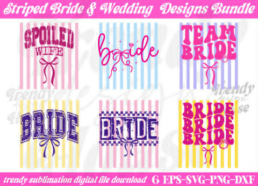 Stripped Bride & Wedding Designs
