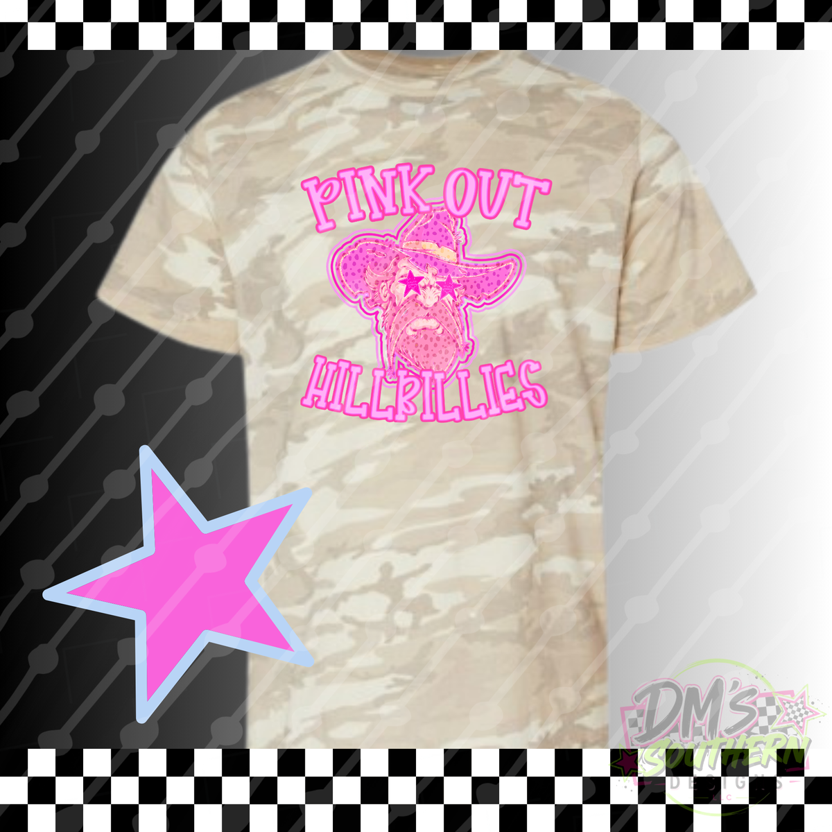 PINK OUT MASCOTS - D-L TEAM SPIRIT