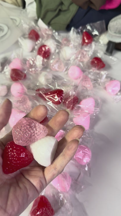 Strawberry Squishies 3 Pieces