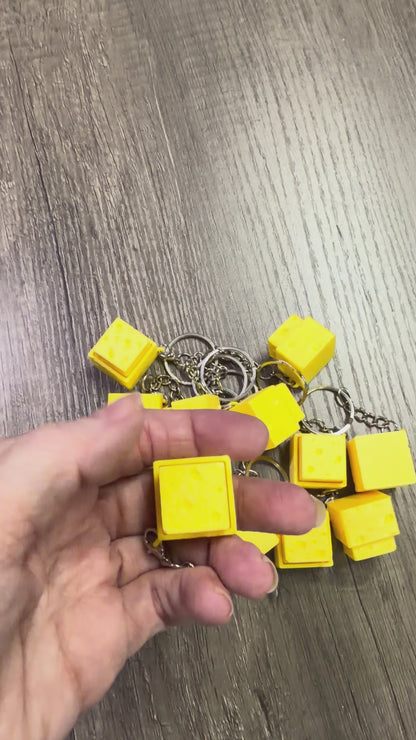 Cheese Clicker Keychain