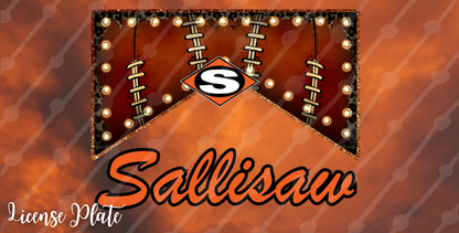 SALLISAW FOOTBALL MARQUEE - BLACK DIAMONDS